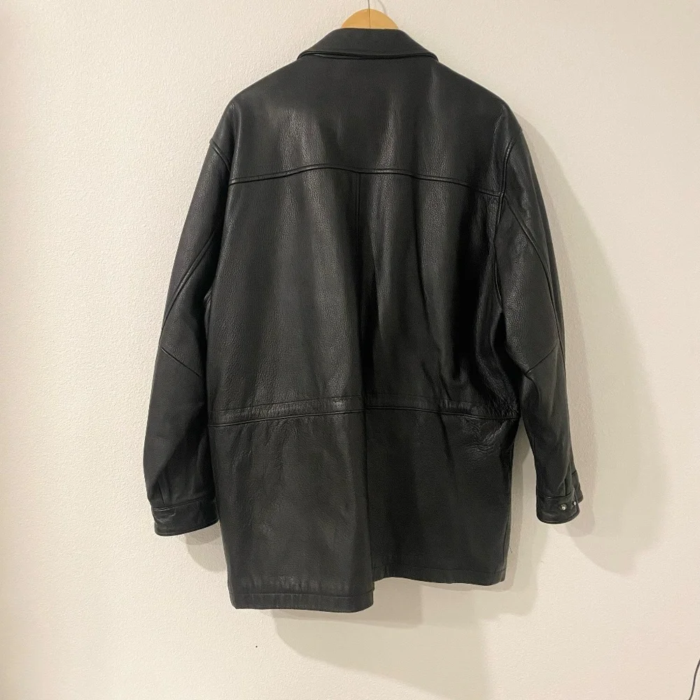 Bostonian by Moores Genuine Leather Jacket - Large